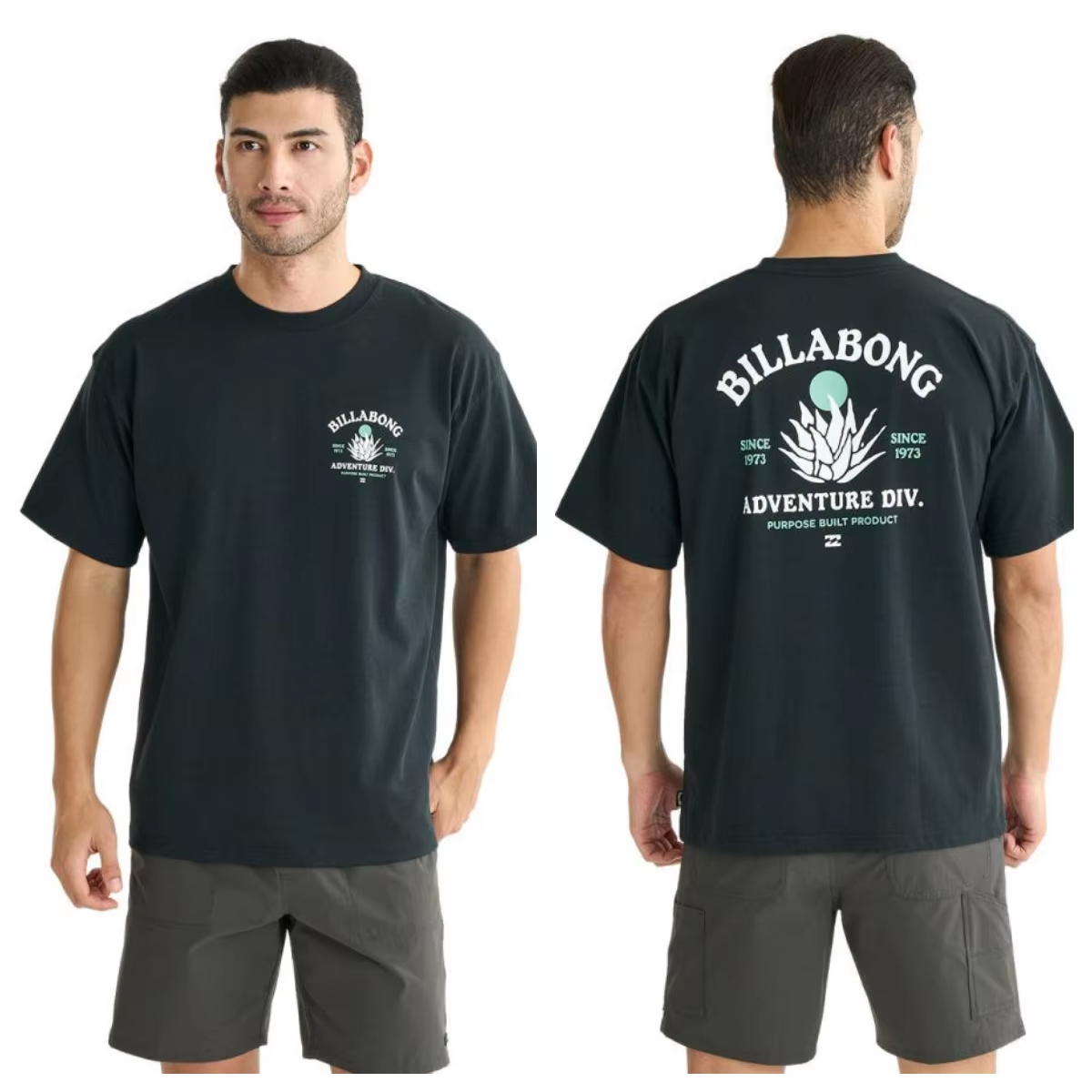 Outdoor Adventure Brands - アドベンチャーディビジョンアウトドアサーフィンライフスタイルブランド Tシャツコットングラフィック Tシャツ男性女性夏ストリートウェア
