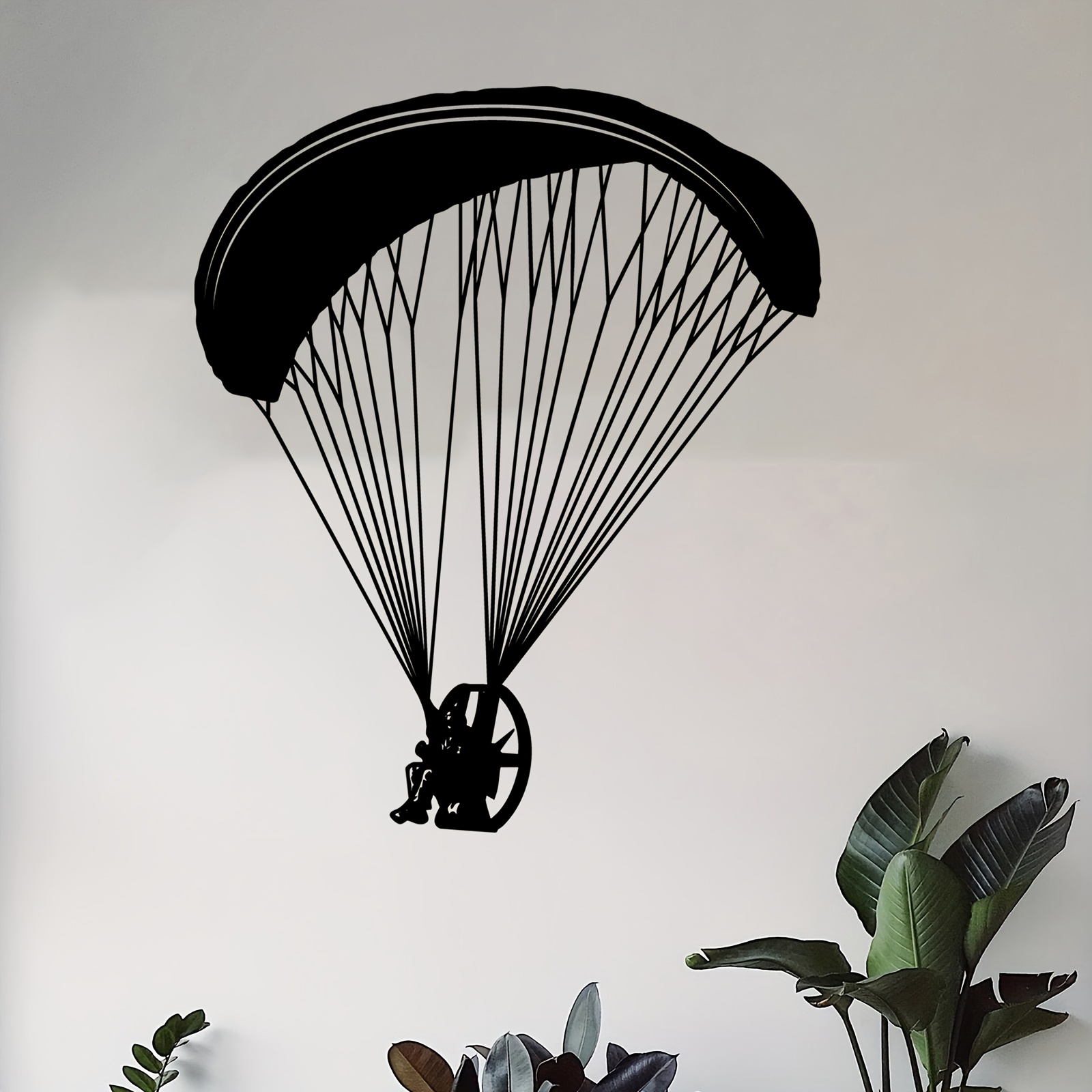 Outdoor Adventure Brands - ブランドメタルウォールアートスカイダイバーパラシュート壁画鮮やかな冒険装飾ギフト屋外夏の置物