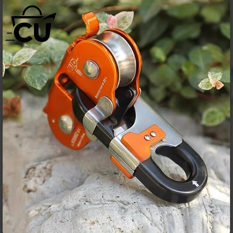 Outdoor Adventure Zipline - ​ ​ ダブルプーリー高高度ジップラインシステム、ジャングルアドベンチャー＆屋外救助作業用ヘビーデューティーロープウェイプーリー ​ ​