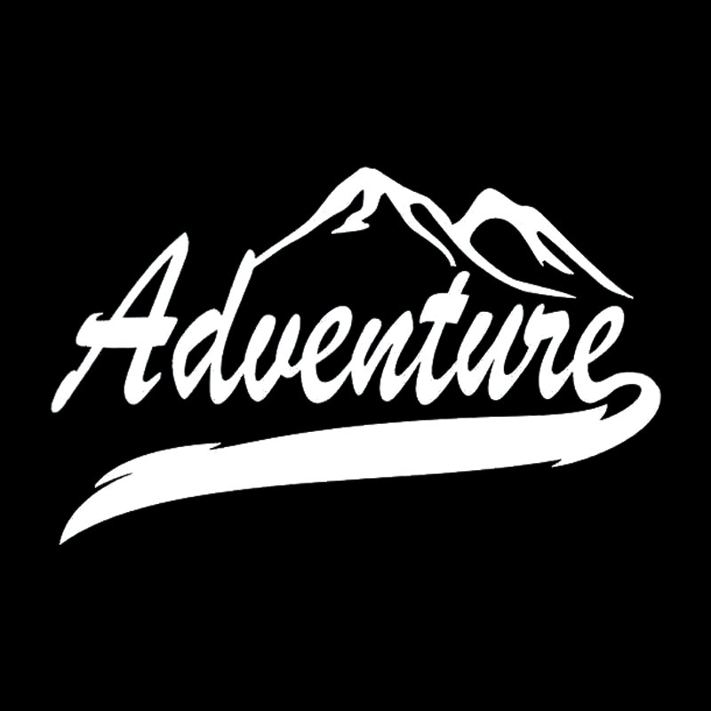 車のステッカーおかしい冒険キャンプハイカー屋外スポーツマンの - Outdoor Adventure Words のレビューと価格