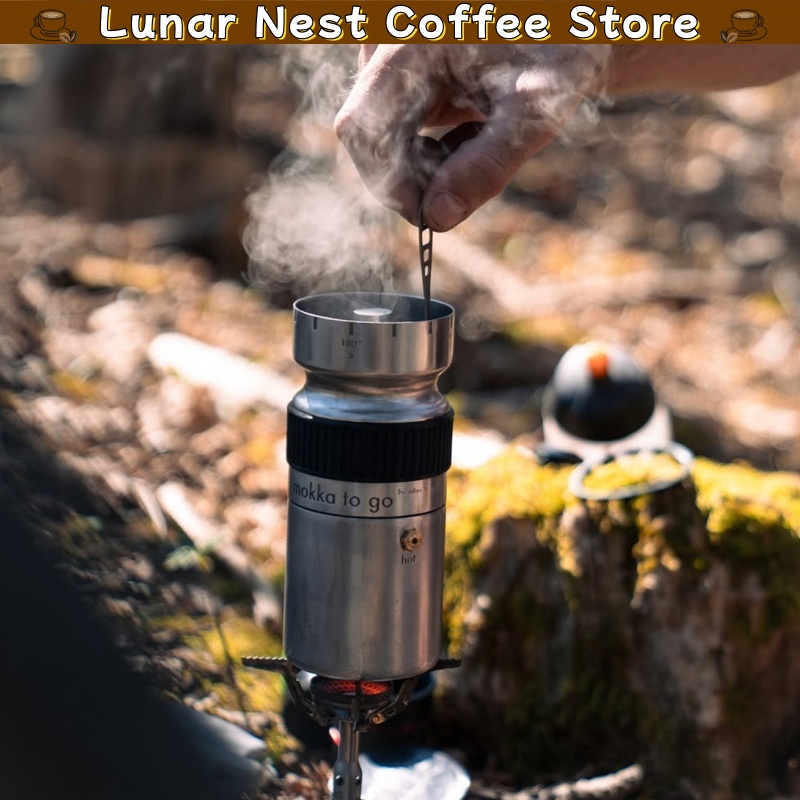 モカ・トゥ・ゴー ポータブルモカポット 軽量エスプレッソコー - Outdoor Adventure Enthusiast のレビューと価格