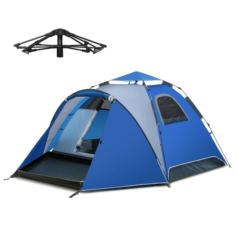 OEM 4シーズン自動ポップアップテント - 瞬間設営ハブ型 - Outdoor Adventure Hub のレビューと価格