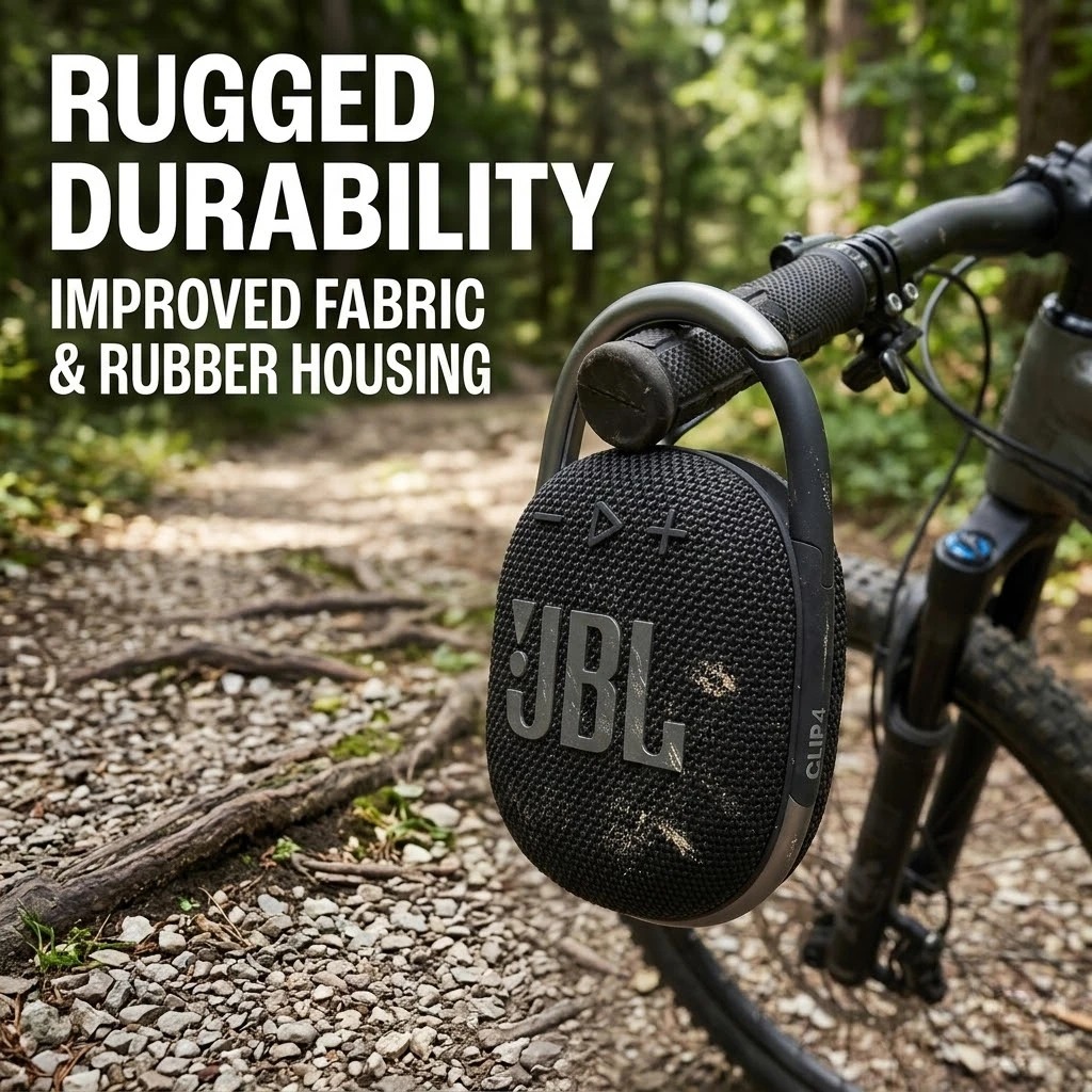 JBL CLIP4 頑丈なポータブルBluetoothスピー - Outdoor Adventure Hours のレビューと価格