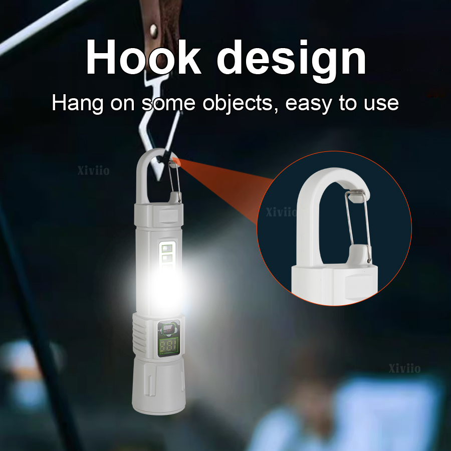 LED作業用懐中電灯 充電式 屋外緊急照明 サイドライト付き - Outdoor Adventure Jobs のレビューと価格