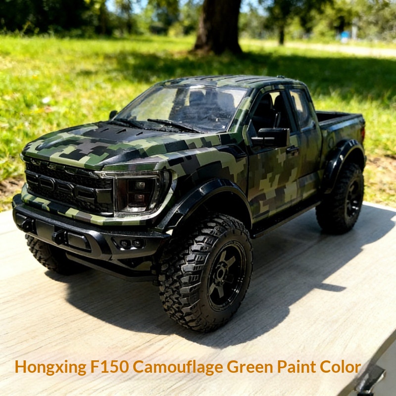 ホンシンF150 RCクローラー 新迷彩グリーン塗装 オフロ - Outdoor Adventure Enthusiast のレビューと価格