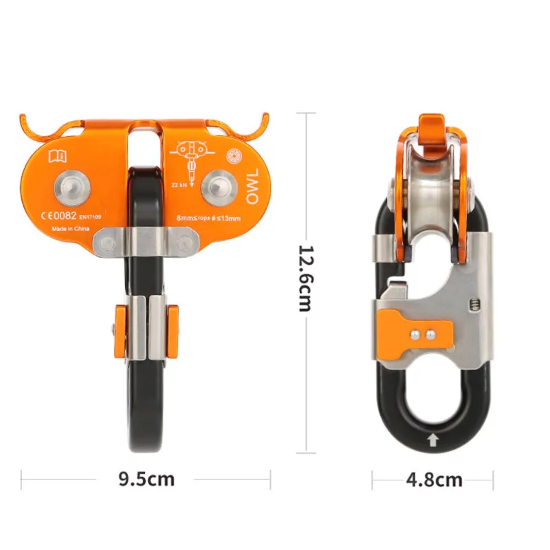 ジップライン用ダブルプーリーのアップグレード、屋外登山アドベ - Outdoor Adventure Zipline のレビューと価格