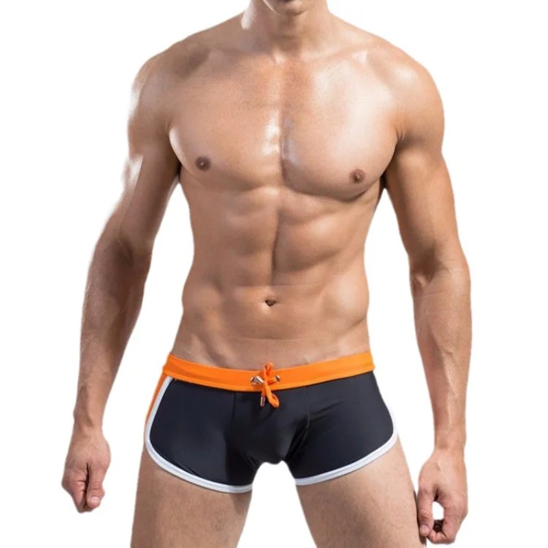メンズ水泳パンツ ドローストリング付き フラットアングルスイ - Outdoor Adventure Training のレビューと価格