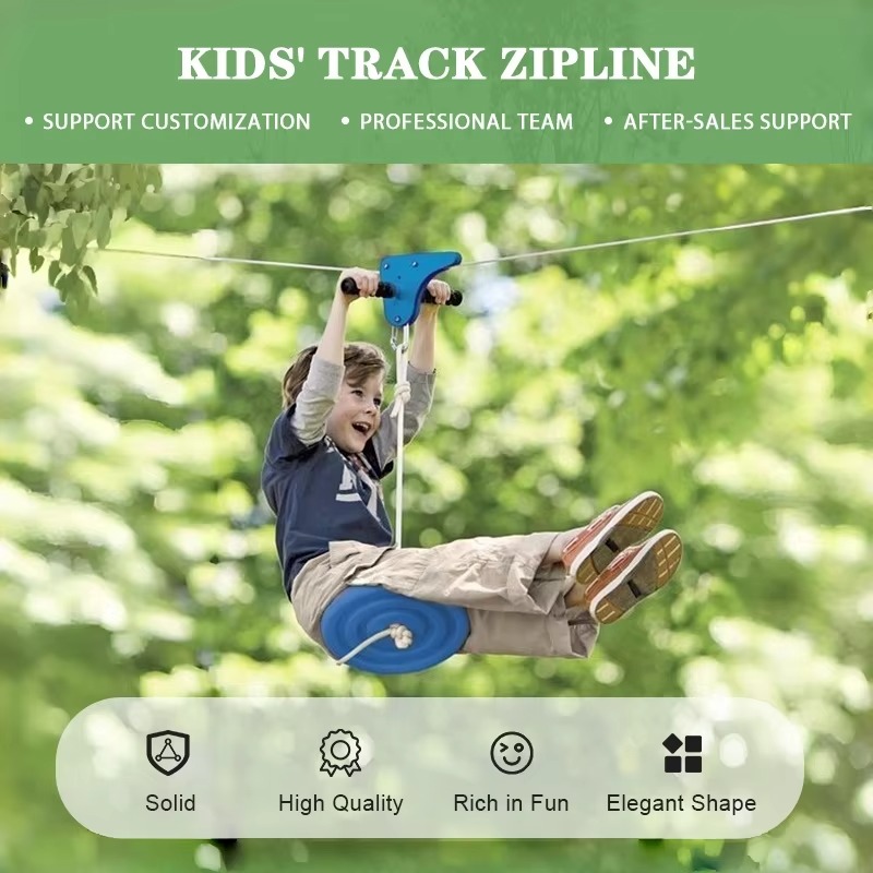 ジップラインゲームセット 屋外用ジップライン、耐久性のあるシ - Outdoor Adventure Zipline のレビューと価格