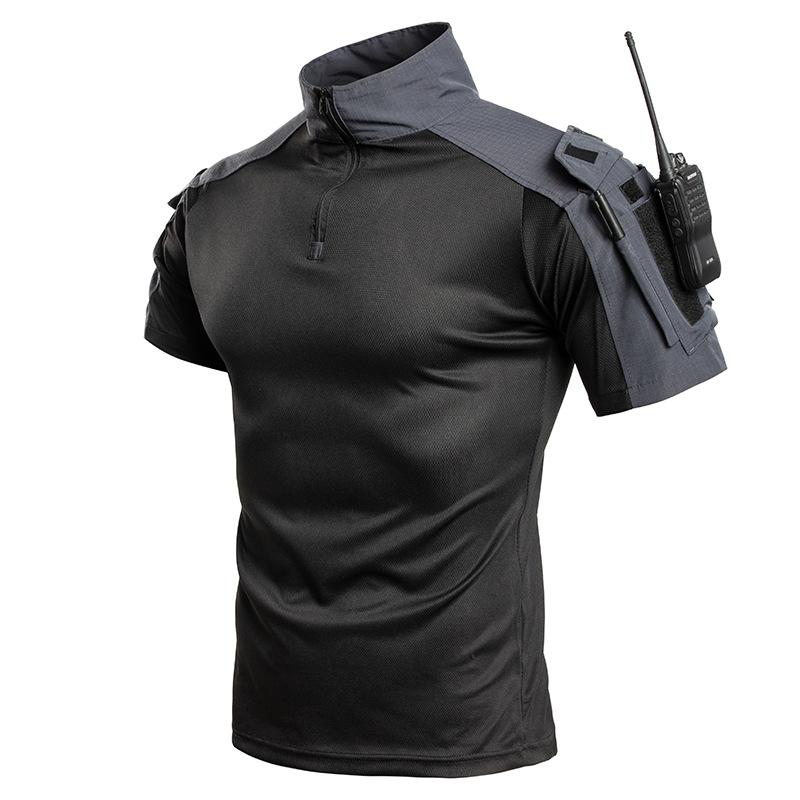 アウトドアタクティカル速乾Tシャツトレーニングスーツ半袖メン - Outdoor Adventure Training のレビューと価格