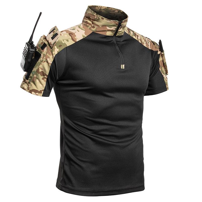 アウトドアタクティカル速乾Tシャツトレーニングスーツ半袖メン - Outdoor Adventure Training のレビューと価格