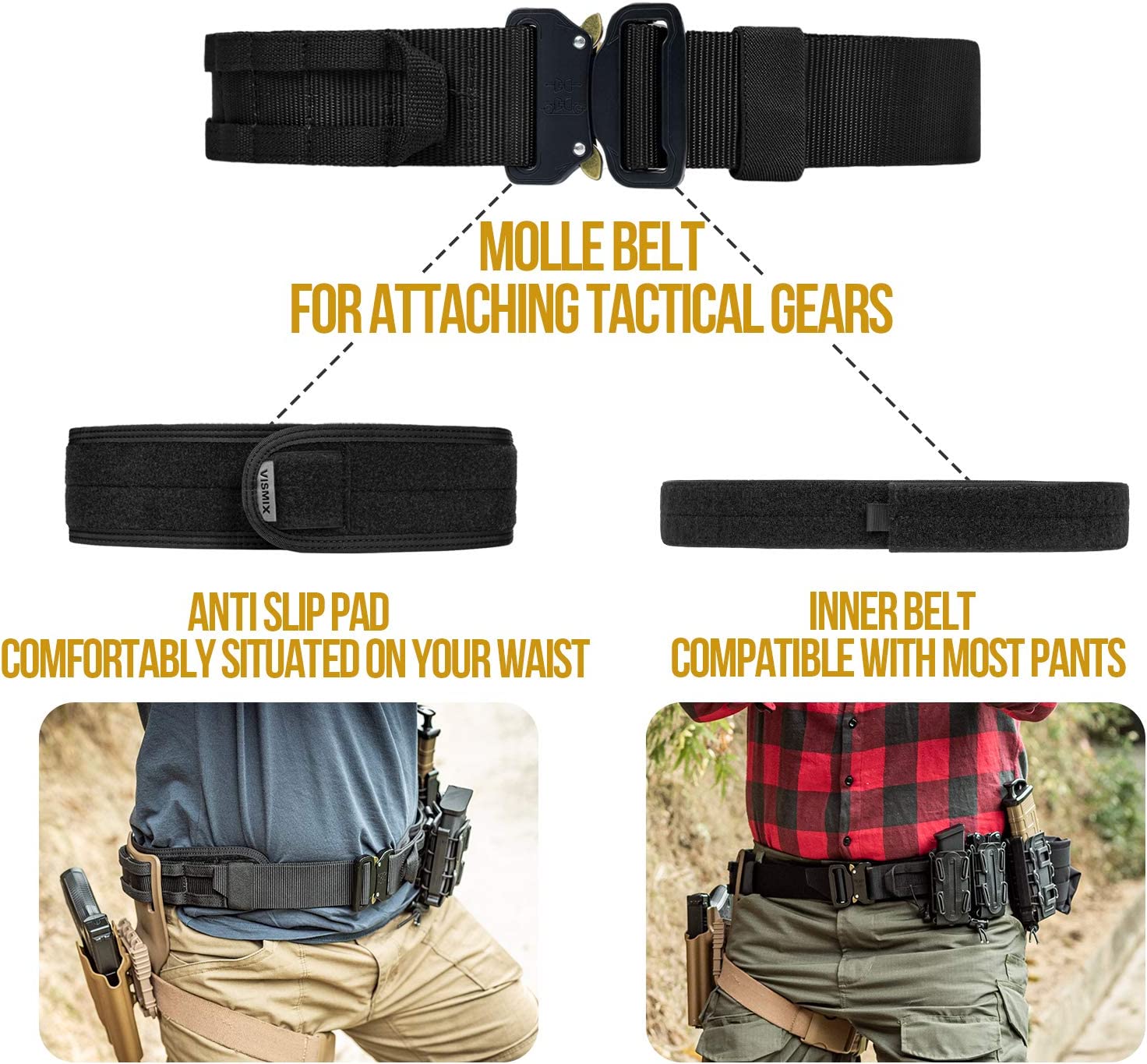 アウトドアモールハンティングウエストベルト、ライブCSアウト - Outdoor Adventure Training のレビューと価格